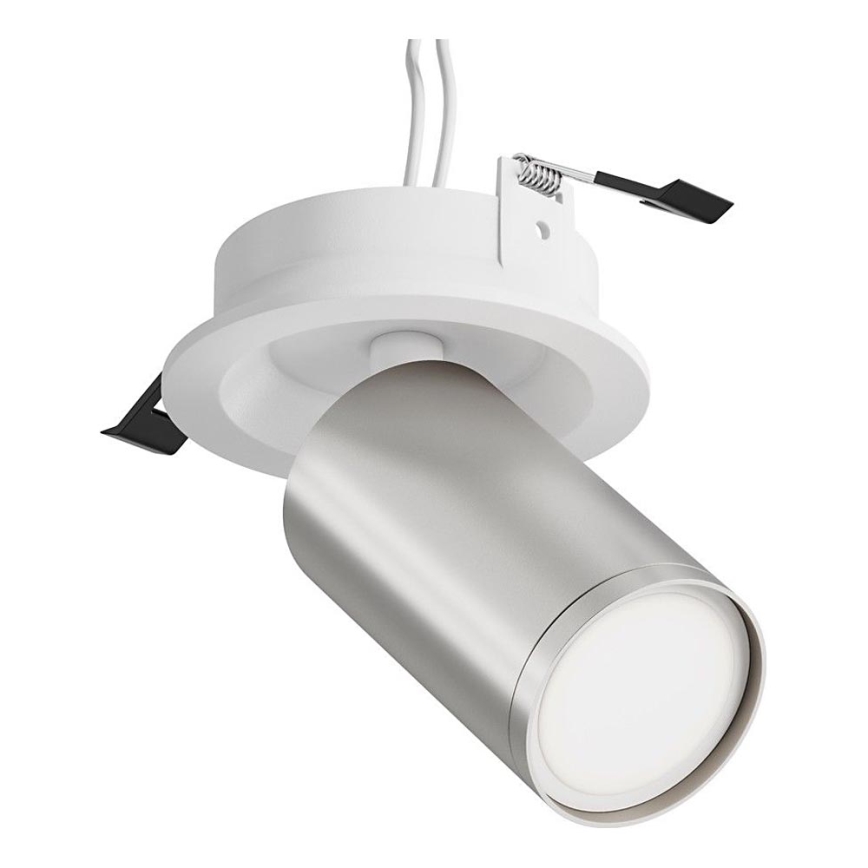 Maytoni C048CL-U-1WS - Foco de encastrar FOCUS 1xGU10/10W/230V cromado brilhante