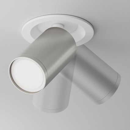 Maytoni C048CL-U-1WS - Foco de encastrar FOCUS 1xGU10/10W/230V cromado brilhante