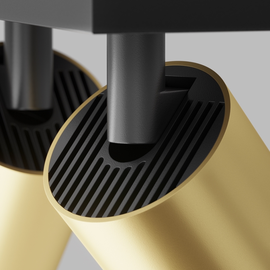 Maytoni C051CL-U-02BMG - Foco FOCUS 2xGU10/10W/230V dourada/preto