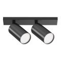 Maytoni C051CL-U-2B - Foco FOCUS 2xGU10/10W/230V preto