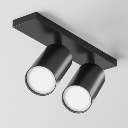 Maytoni C051CL-U-2B - Foco FOCUS 2xGU10/10W/230V preto