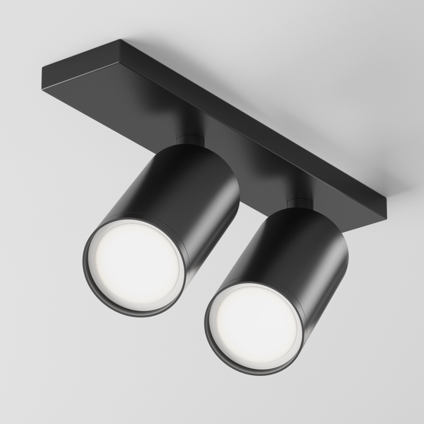 Maytoni C051CL-U-2B - Foco FOCUS 2xGU10/10W/230V preto