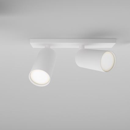 Maytoni C051CL-U-2W - Foco FOCUS 2xGU10/10W/230V branco/preto