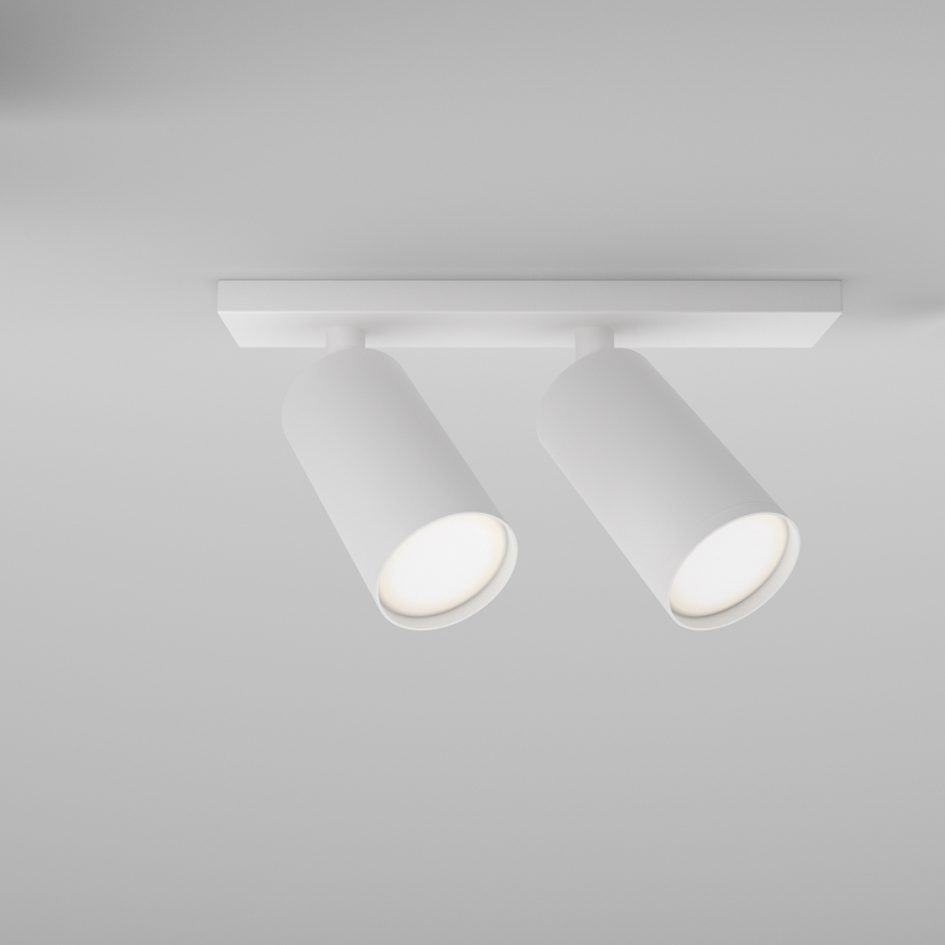 Maytoni C051CL-U-2W - Foco FOCUS 2xGU10/10W/230V branco/preto