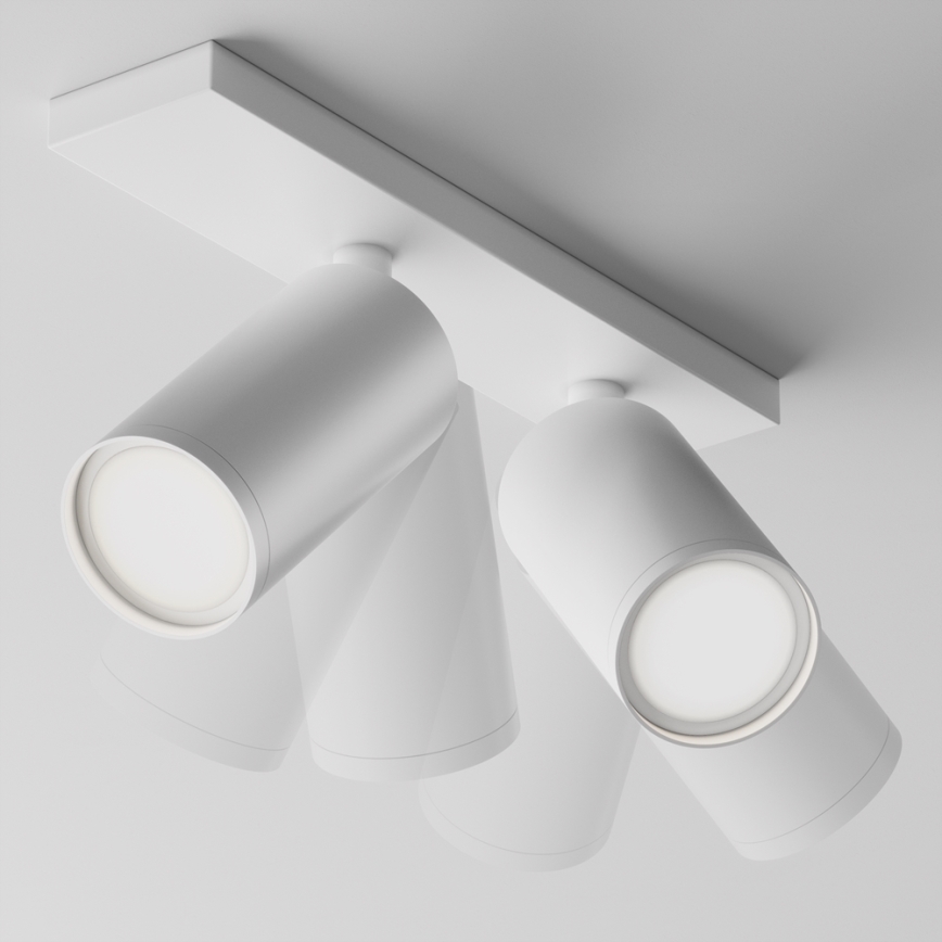 Maytoni C051CL-U-2W - Foco FOCUS 2xGU10/10W/230V branco/preto