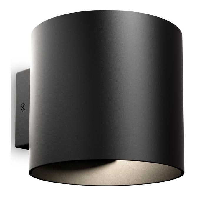 Maytoni C066WL-01B - Iluminação de parede ROND 1xG9/50W/230V preto