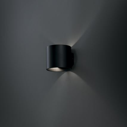 Maytoni C066WL-01B - Iluminação de parede ROND 1xG9/50W/230V preto