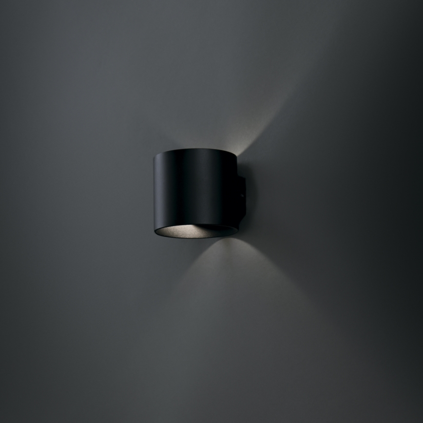 Maytoni C066WL-01B - Iluminação de parede ROND 1xG9/50W/230V preto