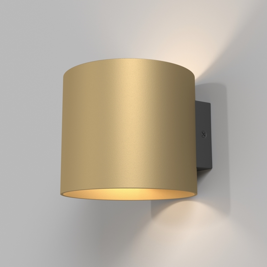 Maytoni C066WL-01MG - Iluminação de parede ROND 1xG9/50W/230V dourada