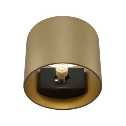 Maytoni C066WL-01MG - Iluminação de parede ROND 1xG9/50W/230V dourada