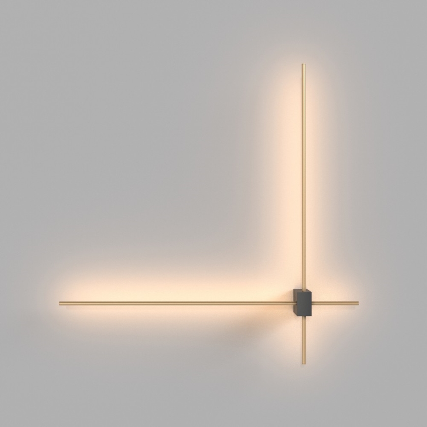 Maytoni C070WL-L12GB3K - Iluminação de parede LED PARS LED/12W/230V CRI 90 preto
