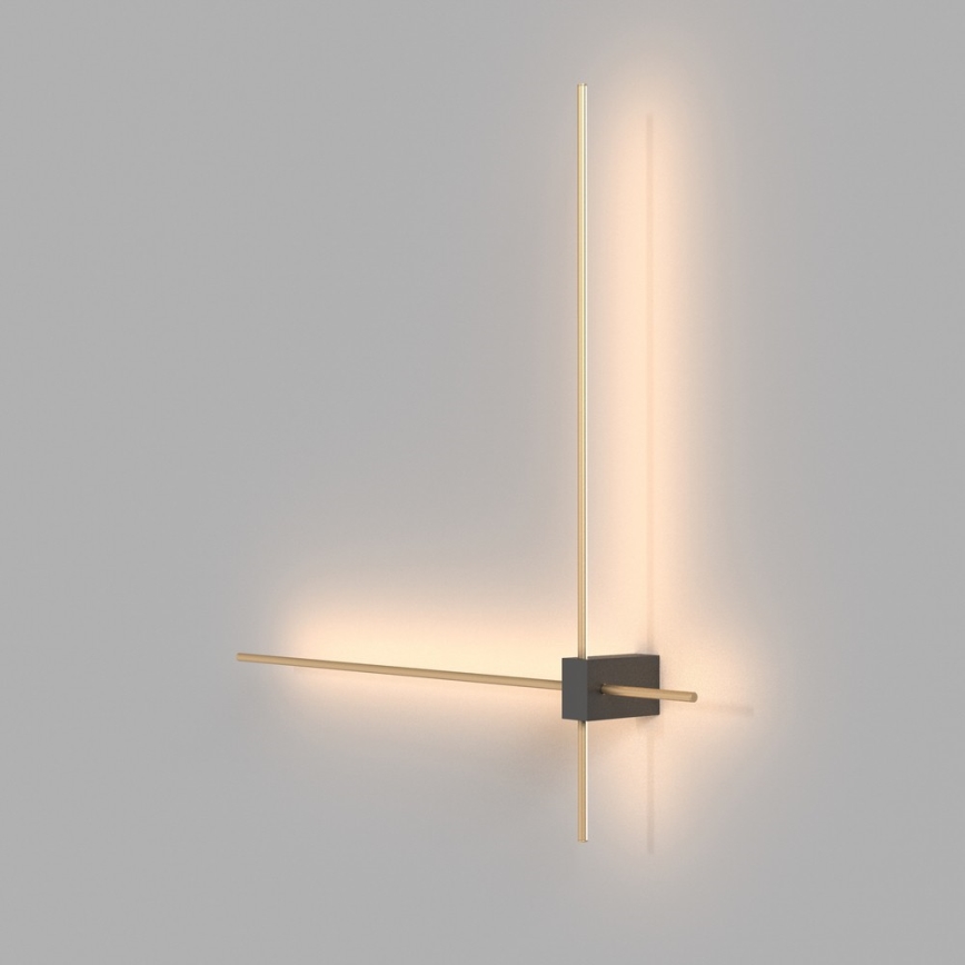 Maytoni C070WL-L12GB3K - Iluminação de parede LED PARS LED/12W/230V CRI 90 preto