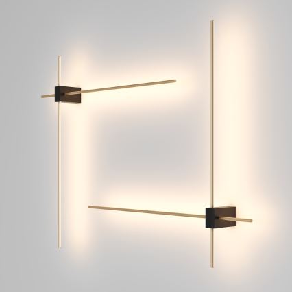 Maytoni C070WL-L12GB3K - Iluminação de parede LED PARS LED/12W/230V CRI 90 preto