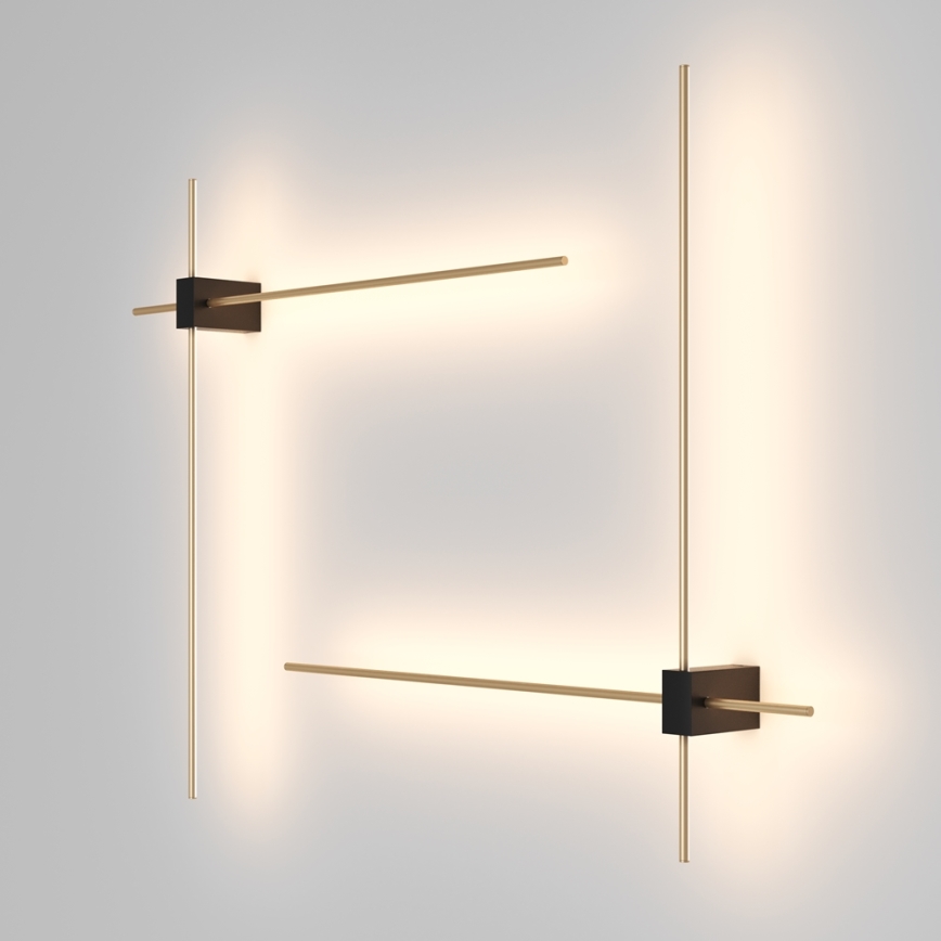 Maytoni C070WL-L12GB3K - Iluminação de parede LED PARS LED/12W/230V CRI 90 preto