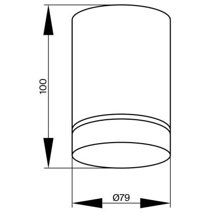 Maytoni C085CL-9W3K-W - Foco LED ORLO LED/9W/230V CRI 90 3000K branco