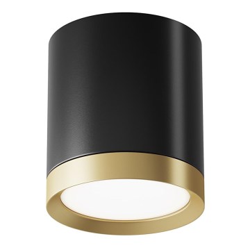 Maytoni C086CM-GX53-MRD-BG - Foco HOOP 1xGX53/15W/230V preto/dourada