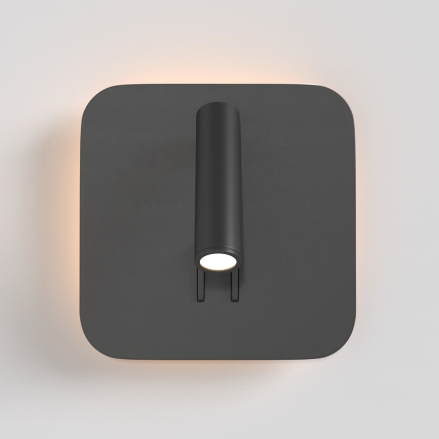 Maytoni C175-WL-01-6W-B - Foco de parede LED IOS LED/9W/230V preto