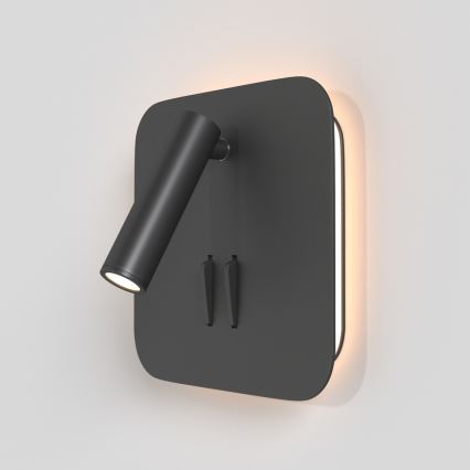Maytoni C175-WL-01-6W-B - Foco de parede LED IOS LED/9W/230V preto