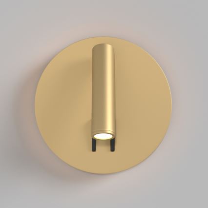 Maytoni C176-WL-01-6W-MG - Foco de parede LED IOS LED/9W/230V dourada