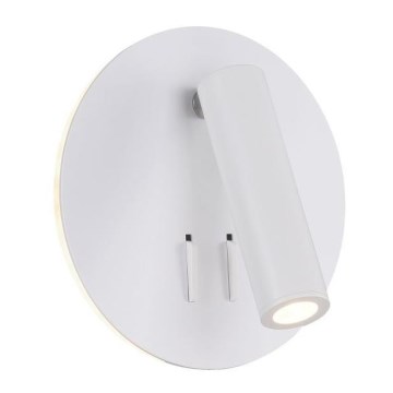 Maytoni C176-WL-01-6W-W - Foco de parede LED IOS LED/9W/230V branco