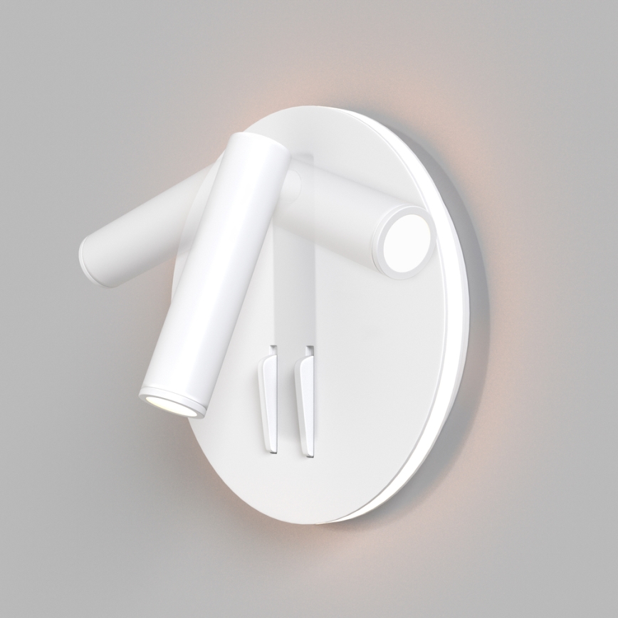 Maytoni C176-WL-01-6W-W - Foco de parede LED IOS LED/9W/230V branco
