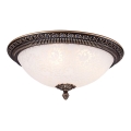 Maytoni C908-CL-03-R - Iluminação de teto PASCAL 3xE27/40W/230V bronze