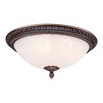 Maytoni C908-CL-03-R - Iluminação de teto PASCAL 3xE27/40W/230V bronze