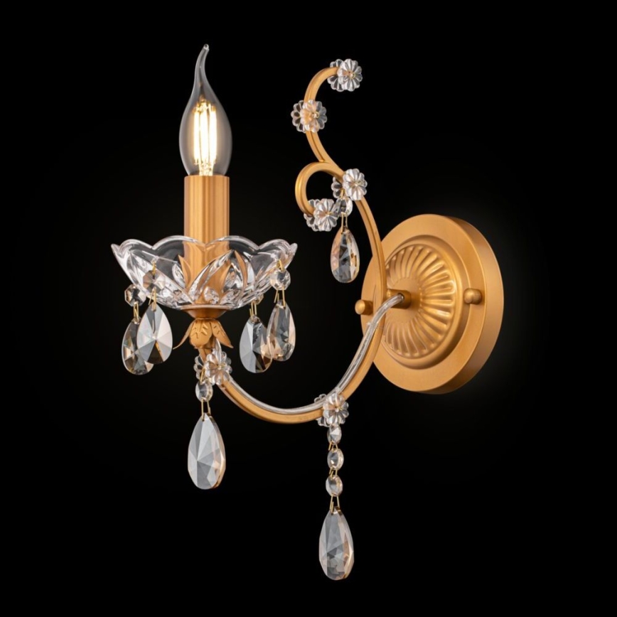 Maytoni DIA004-01-G - Iluminação de parede SEVILLA 1xE14/60W/230V