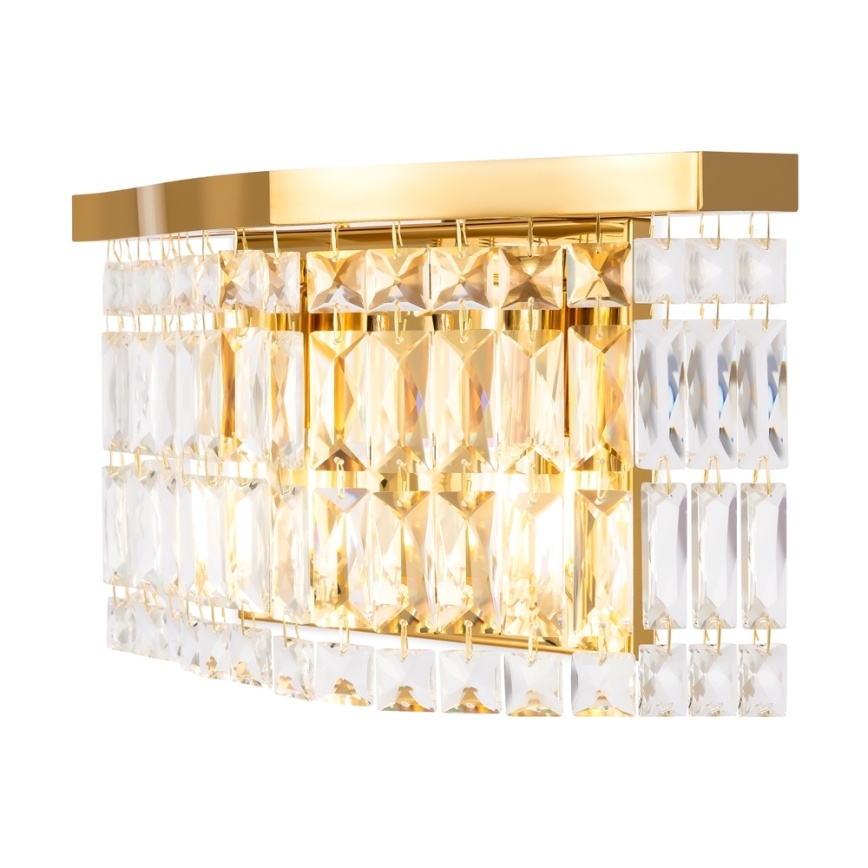 Maytoni DIA005WL-02G - Iluminação de parede DUNE 2xE14/60W/230V dourada