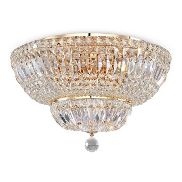 Maytoni DIA100-CL-12-G - Iluminação de teto BASFOR 12xE14/60W/230V dourada