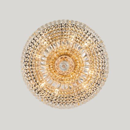 Maytoni DIA100-CL-12-G - Iluminação de teto BASFOR 12xE14/60W/230V dourada