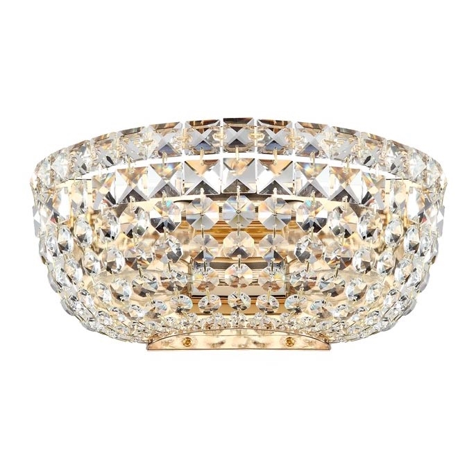 Maytoni DIA100-WL-02-G - Iluminação de parede BASFOR 2xE14/60W/230V dourada