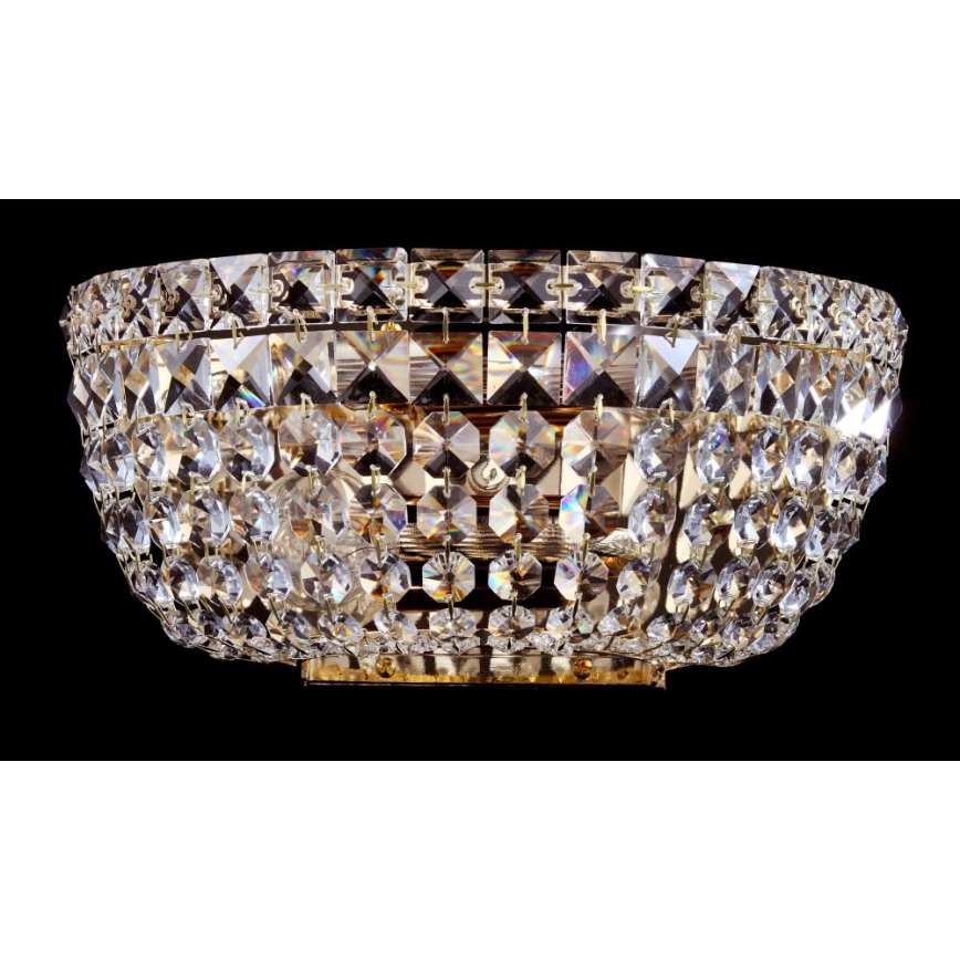 Maytoni DIA100-WL-02-G - Iluminação de parede BASFOR 2xE14/60W/230V dourada