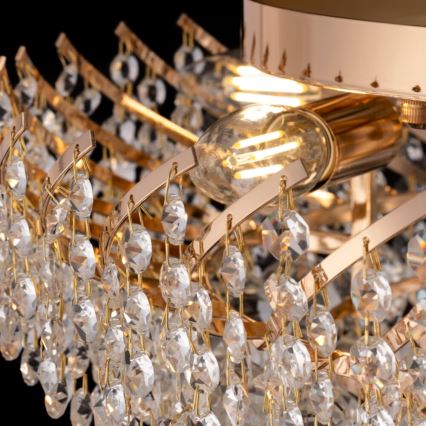 Maytoni DIA120-09-G - Iluminação de teto KAROLINA 9xE14/40W/230V