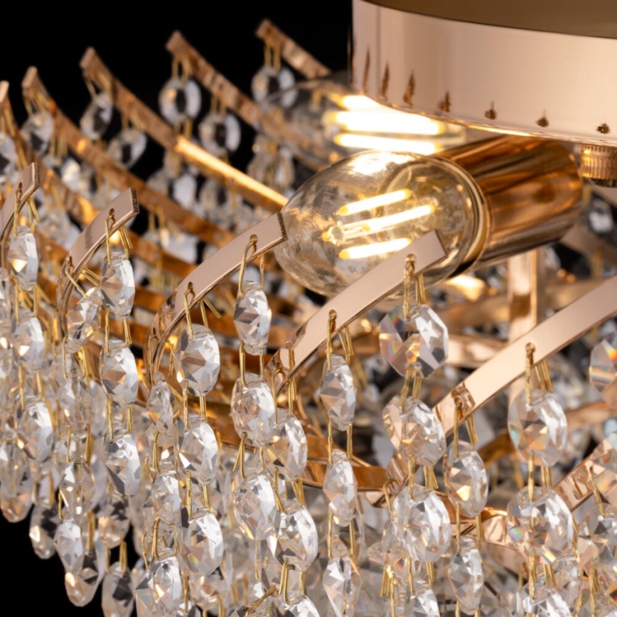 Maytoni DIA120-09-G - Iluminação de teto KAROLINA 9xE14/40W/230V