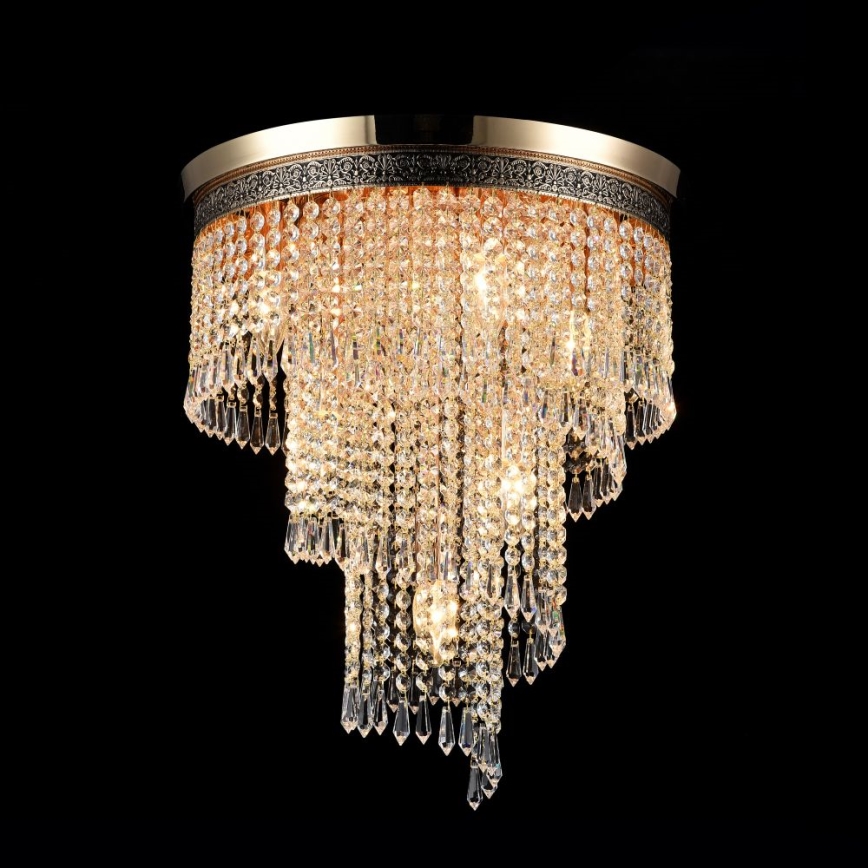Maytoni DIA522-CL-07-G - Iluminação de teto CASCADE 7xE14/60W/230V