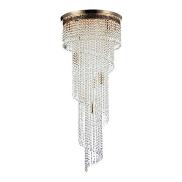 Maytoni DIA522-CL-12-G - Iluminação de teto CASCADE 12xE14/60W/230V