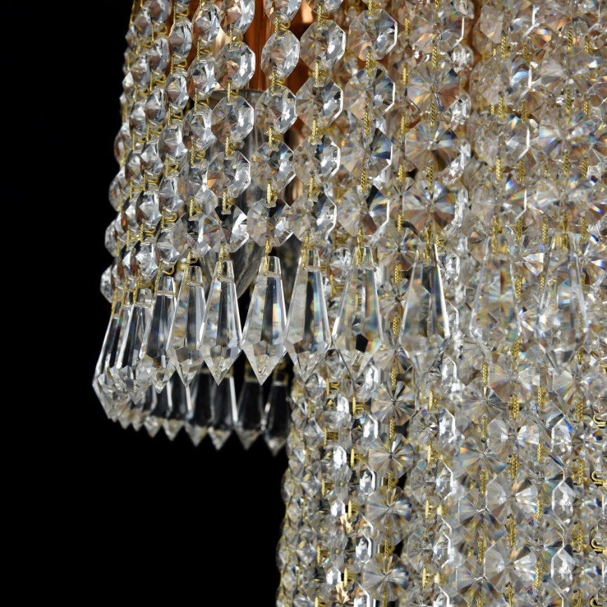 Maytoni DIA522-CL-12-G - Iluminação de teto CASCADE 12xE14/60W/230V