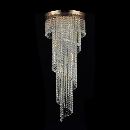 Maytoni DIA522-CL-12-G - Iluminação de teto CASCADE 12xE14/60W/230V
