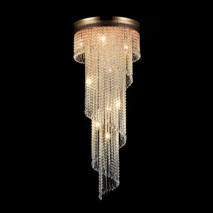 Maytoni DIA522-CL-12-G - Iluminação de teto CASCADE 12xE14/60W/230V
