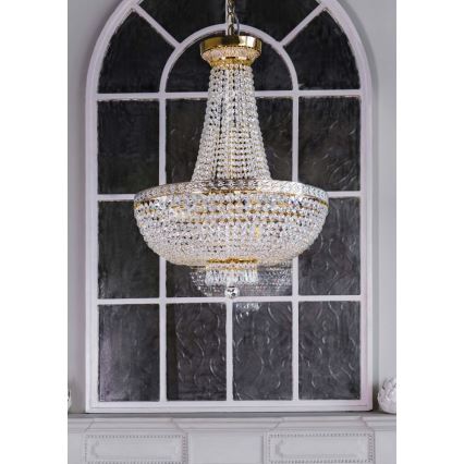 Maytoni DIA750-TT50-WG - Candelabro suspenso BELLA 8xE14/60W/230V