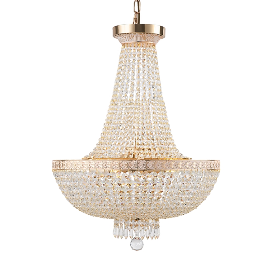 Maytoni DIA750-TT50-WG - Candelabro suspenso BELLA 8xE14/60W/230V