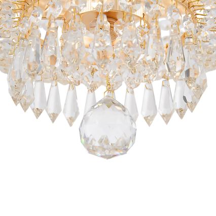 Maytoni DIA750-TT50-WG - Candelabro suspenso BELLA 8xE14/60W/230V
