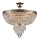 Maytoni DIA890-CL-05-G - Candelabro integrado PALACE 5xE27/60W/230V