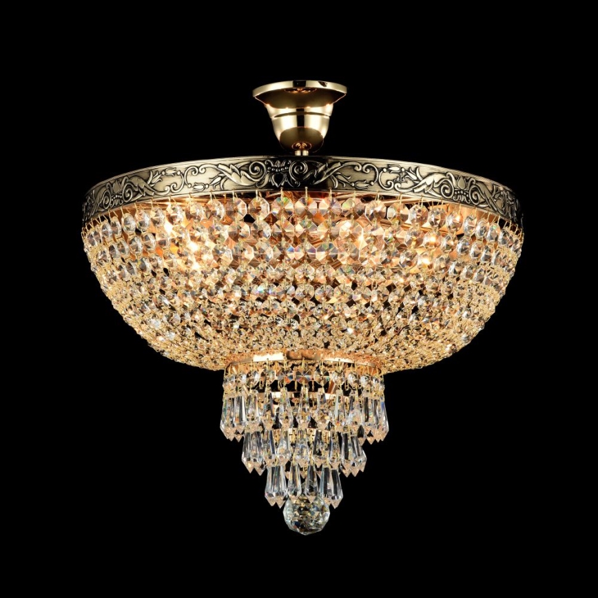Maytoni DIA890-CL-05-G - Candelabro integrado PALACE 5xE27/60W/230V