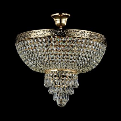 Maytoni DIA890-CL-05-G - Candelabro integrado PALACE 5xE27/60W/230V