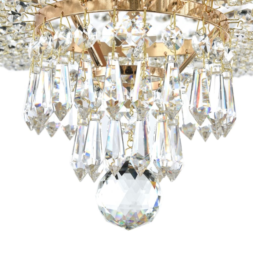 Maytoni DIA890-CL-05-G - Candelabro integrado PALACE 5xE27/60W/230V