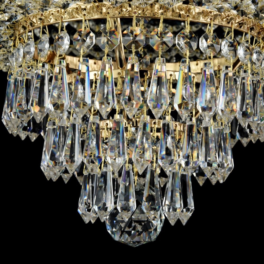 Maytoni DIA890-CL-06-G - Candelabro integrado PALACE 6xE27/60W/230V