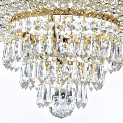 Maytoni DIA890-CL-06-G - Candelabro integrado PALACE 6xE27/60W/230V