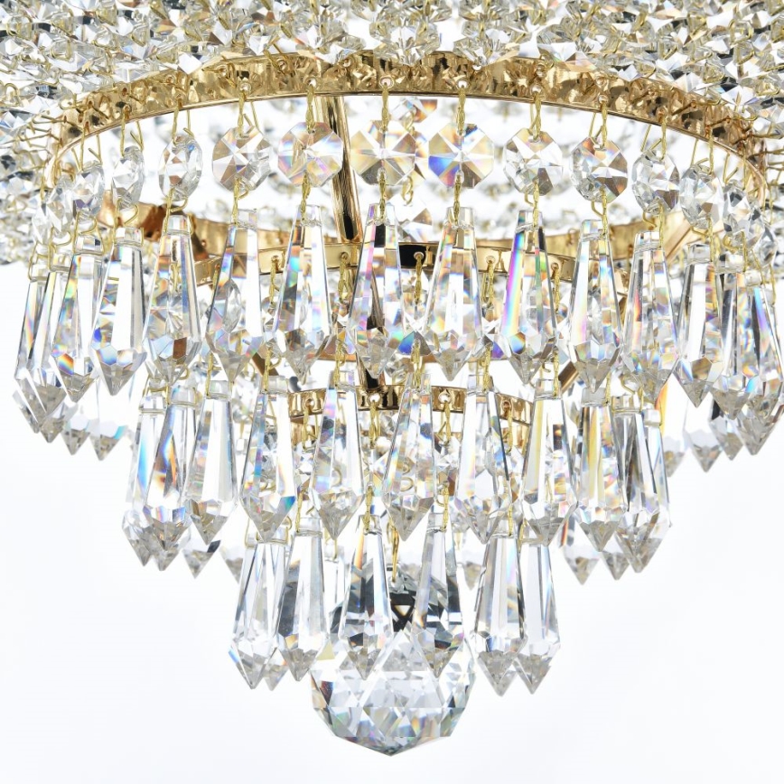 Maytoni DIA890-CL-06-G - Candelabro integrado PALACE 6xE27/60W/230V